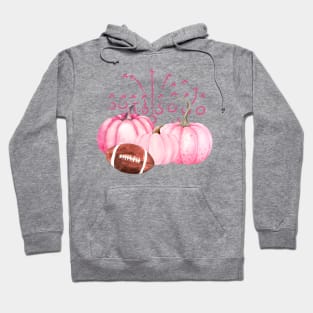 Pink October Football Hoodie